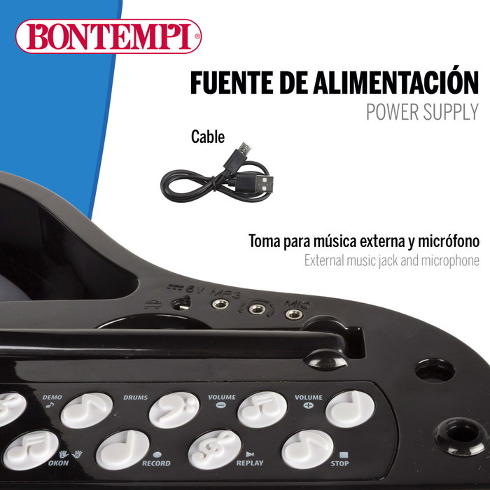Bontempi Piano Electrónico de 32 Teclas