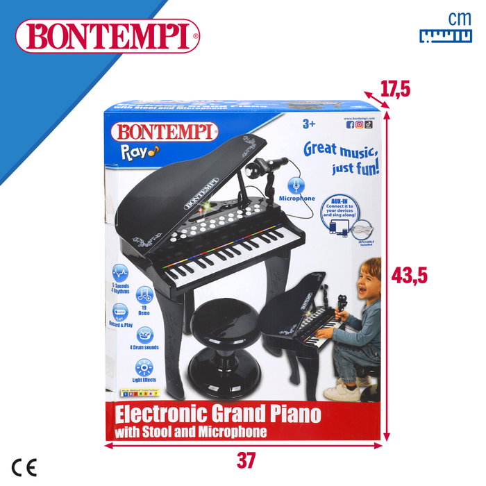 Bontempi Piano Electrónico de 32 Teclas