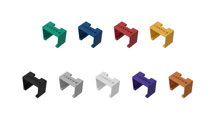 Lanview SmartClick Cable de Red CAT6A UTP 25m Blanco LSZH Alta Flexibilidad