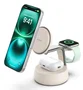 Belkin UltraCharge Pro Qi2 3 en 1 25W Blanco WIZ040KQSD