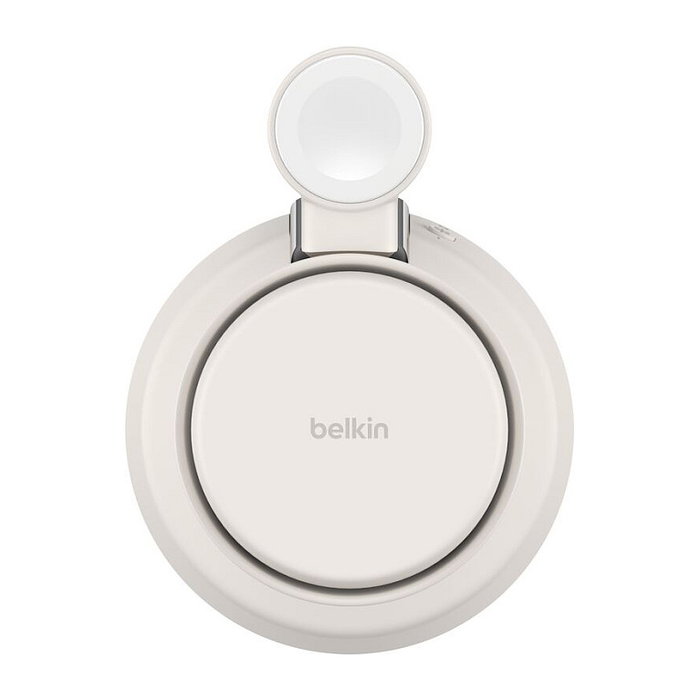Belkin UltraCharge Pro WIZ040kqSD - Cargador Inalámbrico 3 en 1 Qi2 de 25W, Máx. 45W USB-C, Blanco, Cable 1.5 m Belkin UltraCharge Pro WIZ040kqSD - Cargador Inalámbrico 3 en 1 Qi2 de 25W, Máx. 45W USB-C, Blanco, Cable 1.5 m