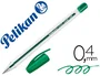 Pelikan Bolígrafo Stick Super Soft Verde Tinta Aceite 0,4 mm