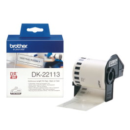 Brother DK-22113 Cinta Continua Transparente 62 mm x 15,24 m