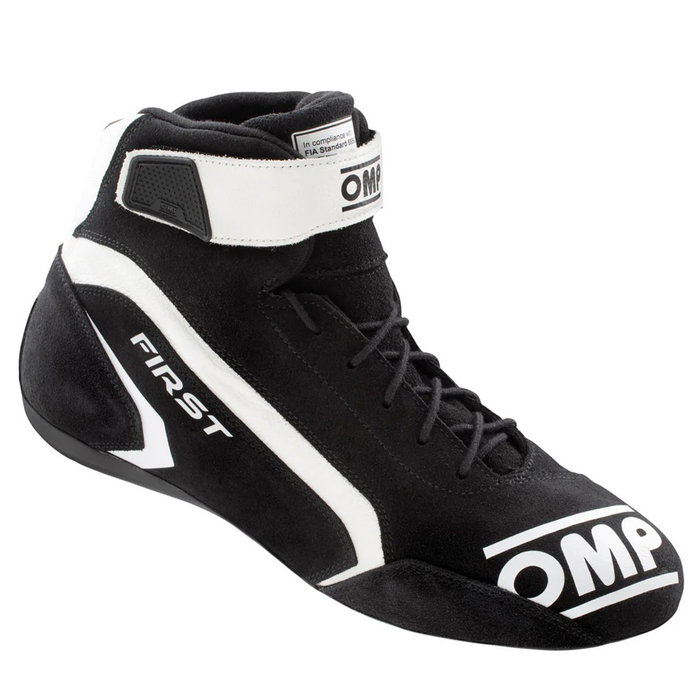 OMP First Zapatillas de Rally FIA 8856-2018 Negro Talla 42