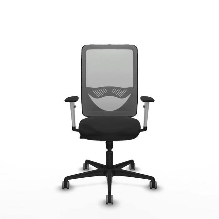 PIQUERAS Y CRESPO Silla de oficina Zulema con mecanismo Sincro, Negro/Gris PIQUERAS Y CRESPO Silla de oficina Zulema con mecanismo Sincro, Negro/Gris