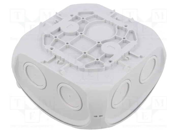 HENSEL DK-0606-GZ Caja de conexiones ENYCASE® gris