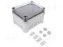 OBO BETTERMANN Caja de conexiones Serie X gris claro