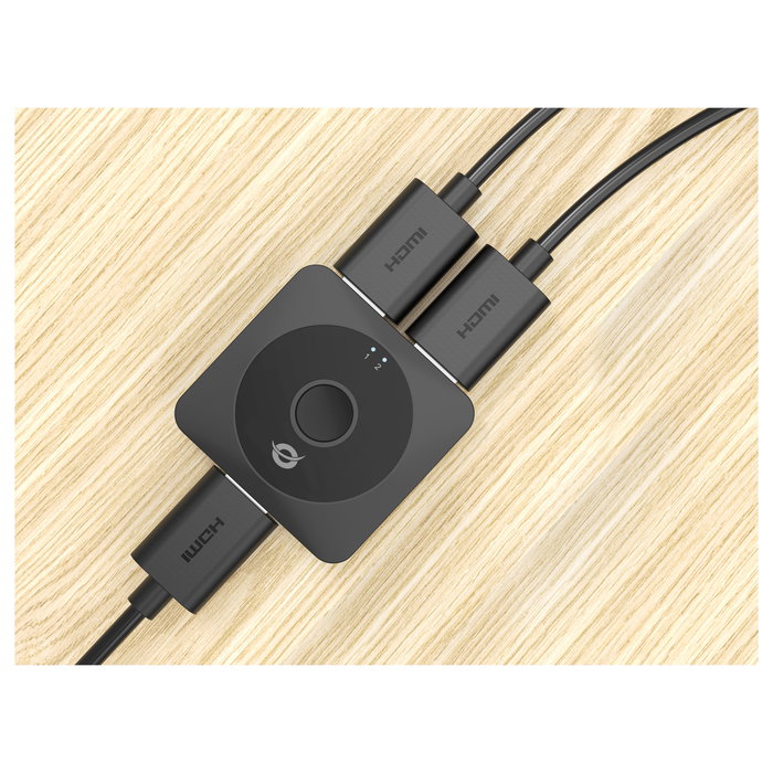 Conceptronic SELENE01B Switch HDMI 2.0 Bidireccional 2x1 4K 60Hz Conceptronic SELENE01B Switch HDMI 2.0 Bidireccional 2x1 4K 60Hz