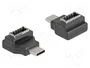 DeLOCK 67235 Adaptador USB Type-C macho a USB Type-E hembra 10 Gbps negro