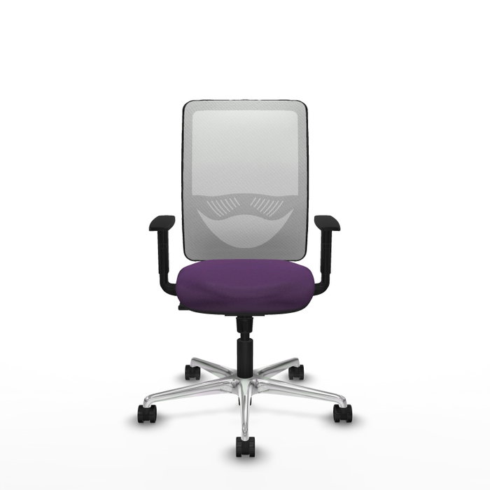 PIQUERAS Y CRESPO Silla de oficina Zulema con mecanismo Sincro, Morado y Blanco PIQUERAS Y CRESPO Silla de oficina Zulema con mecanismo Sincro, Morado y Blanco