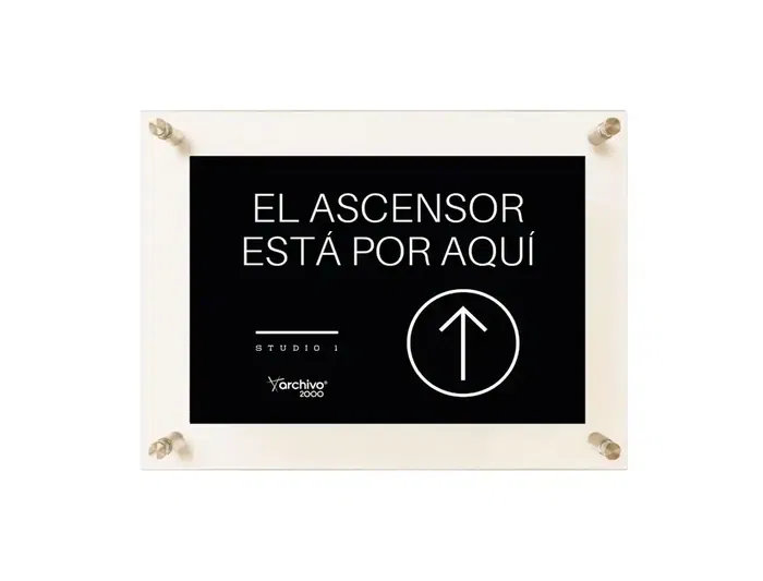 Archivo 2000 Expositor Mural Premium con Separadores A3 Vertical/Horizontal Acrílico Transparente 470x35x345 mm