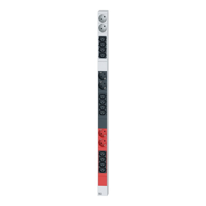 Bachmann IT PDU ALU 0HE 12x C13 6x Schutzkontakt 3x 16A CEE rojo Bachmann IT PDU ALU 0HE 12x C13 6x Schutzkontakt 3x 16A CEE rojo