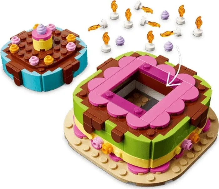 LEGO 40815 Seasonal Geburtstagstorte Set de Construcción