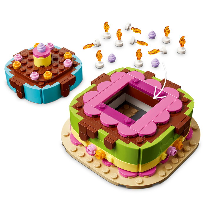 Lego Pastel de Fiesta de Cumpleaños 40815 Set de Construcción +7 años