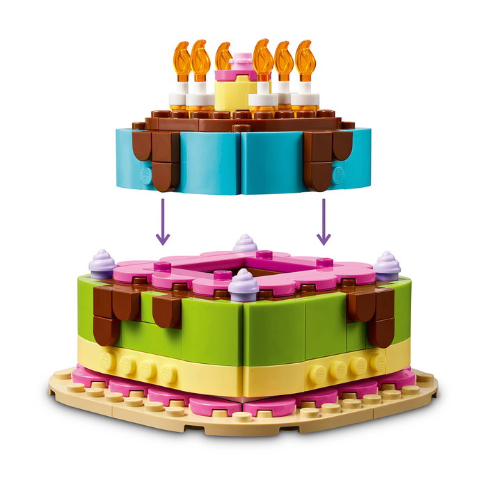 Lego Pastel de Fiesta de Cumpleaños 40815 Set de Construcción +7 años