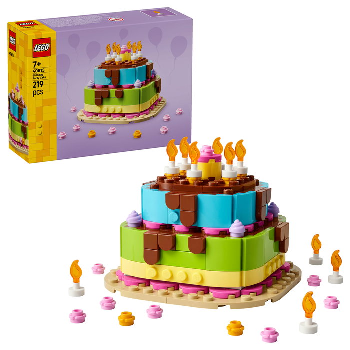 LEGO Pastel de Fiesta de Cumpleaños LEGO Pastel de Fiesta de Cumpleaños