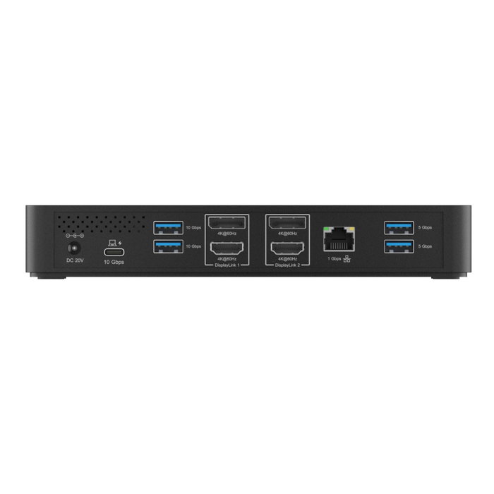 ICY BOX Heart Dock 2255 11-en-1 Docking Station USB-C
