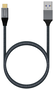 AISENS Cable USB 3.1 Gen2 Aluminio USB-C a USB-A, 1m, Gris