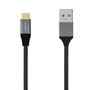 AISENS Cable USB 3.1 Gen2 Aluminio USB-C a USB-A, 1m, Gris