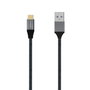 AISENS Cable USB 3.1 Gen2 Aluminio USB-C a USB-A, 1m, Gris