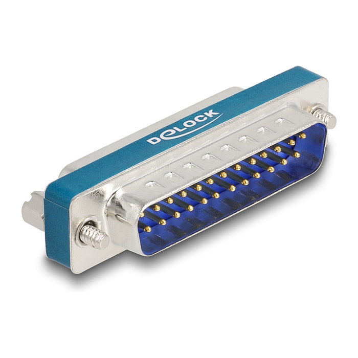 DeLOCK Filtro de supresión de interferencias RF/EMI D-Sub 25 pin macho a hembra