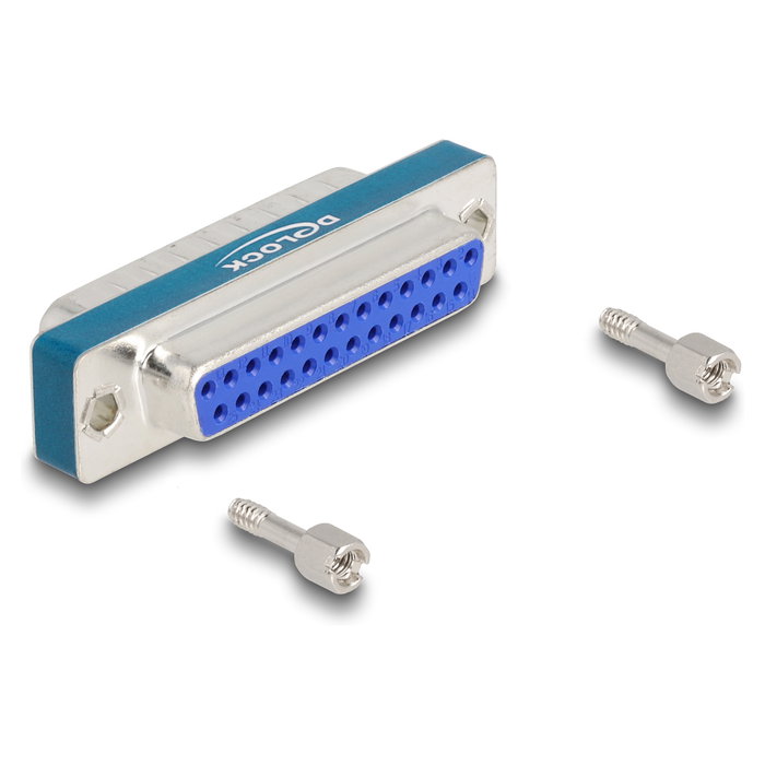 DeLOCK Filtro de supresión de interferencias RF/EMI D-Sub 25 pin macho a hembra