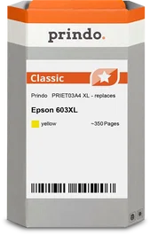 Prindo PRIET03A4 Classic XL Cartucho de tinta Amarillo