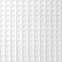 Faura Rollo de Malla Ligera Cadrinet Blanco, Cuadro 4.5 x 4.5 mm, Polipropileno Termosoldado, 1 Unidad x 25 Metros