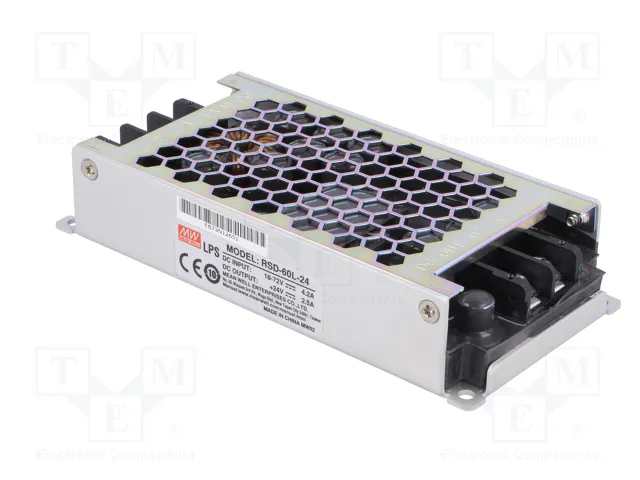 MEAN WELL RSD-60L-24 Convertidor DC/DC 60W 24VDC