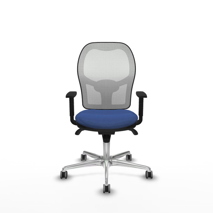 PIQUERAS Y CRESPO Silla de oficina Jorquera Azul Marino y Blanco PIQUERAS Y CRESPO Silla de oficina Jorquera Azul Marino y Blanco
