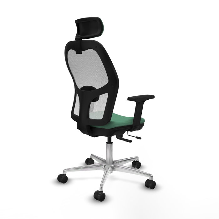 PIQUERAS Y CRESPO Silla de oficina Jorquera Verde esmeralda/Blanco PIQUERAS Y CRESPO Silla de oficina Jorquera Verde esmeralda/Blanco