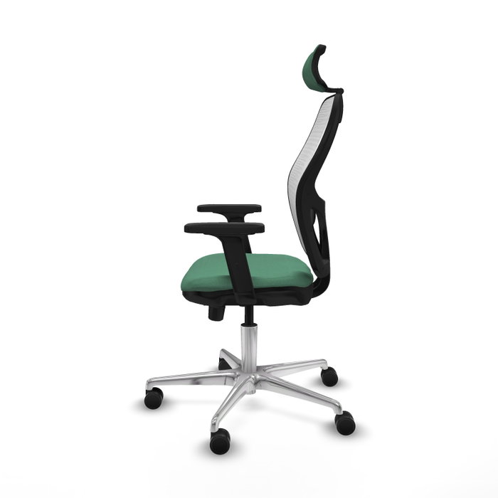 PIQUERAS Y CRESPO Silla de oficina Jorquera Verde esmeralda/Blanco PIQUERAS Y CRESPO Silla de oficina Jorquera Verde esmeralda/Blanco