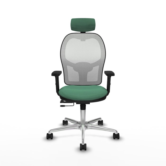 PIQUERAS Y CRESPO Silla de oficina Jorquera Verde esmeralda/Blanco PIQUERAS Y CRESPO Silla de oficina Jorquera Verde esmeralda/Blanco