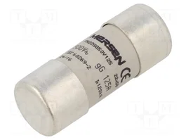 MERSEN Fusible de cartucho 125A 22x58mm gG