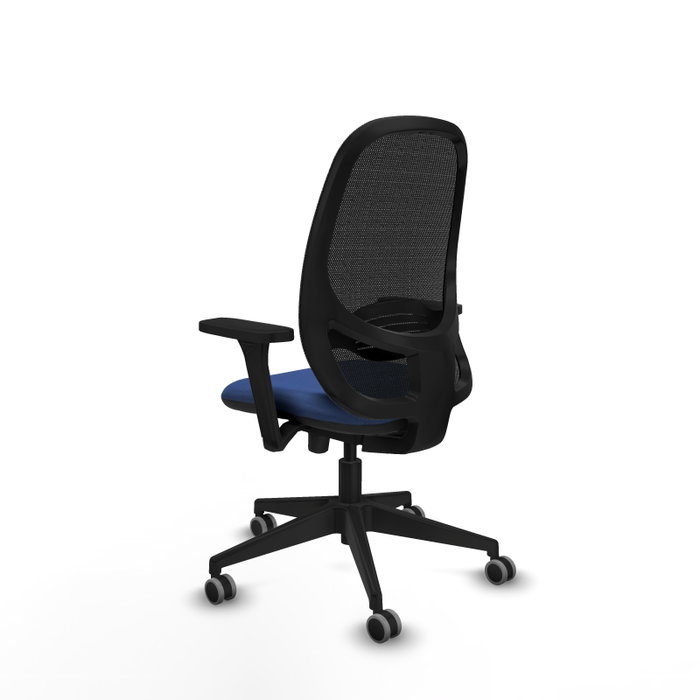 PIQUERAS Y CRESPO Silla de oficina Cilanco con mecanismo Sincro/Traslack, Azul marino y Negro PIQUERAS Y CRESPO Silla de oficina Cilanco con mecanismo Sincro/Traslack, Azul marino y Negro