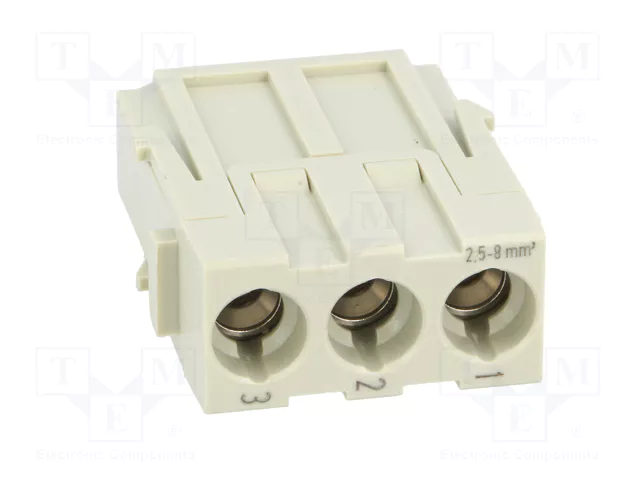 HARTING Han-Modular® Módulo Conector Macho 40A 690V 3 Pines