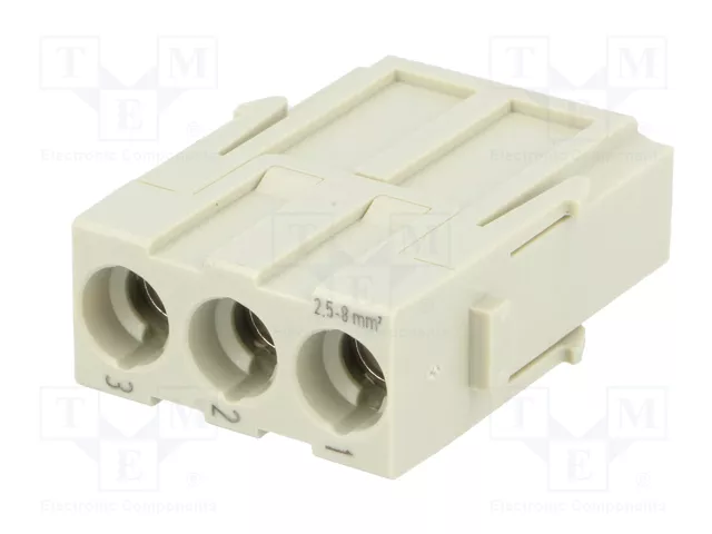 HARTING Han-Modular® Módulo Conector Macho 40A 690V 3 Pines