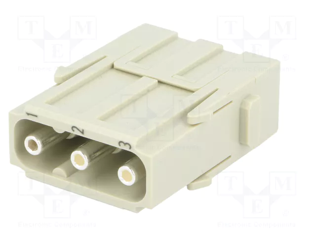 HARTING Han-Modular® Módulo Conector Macho 40A 690V 3 Pines