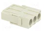 HARTING Han-Modular® Módulo Conector Macho 40A 690V 3 Pines