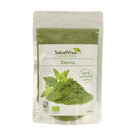 SALUD VIVA Stevia en polvo de hoja seca 100g