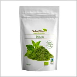 Salud Viva Stevia Polvo Hoja Seca Bio 100gr Vegano