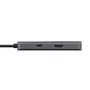 Trust Dalyx Adaptador Multipuerto 6 en 1 USB Tipo C Plata