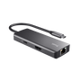 Trust Dalyx Adaptador multipuerto USB-C 6 en 1 Gris