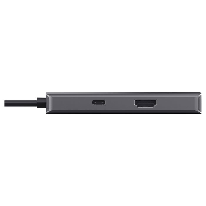 Trust Dalyx Adaptador multipuerto USB-C 6 en 1 Gris