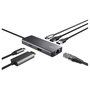 Trust Dalyx Adaptador multipuerto USB-C 6 en 1 Gris