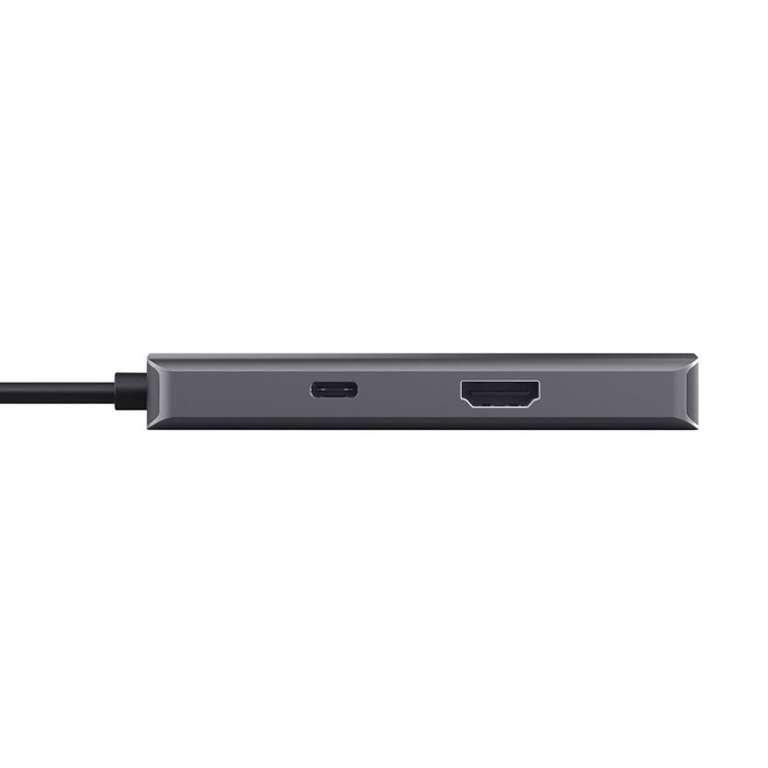 Trust Dalyx Adaptador multipuerto USB-C 6 en 1 Gris