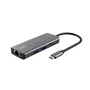 Trust Dalyx Adaptador multipuerto USB-C 6 en 1 Gris