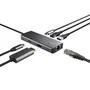 Docking usb tipo-c trust dalyx 2xusb 2xusb tipo-c 1xhdmi 1xrj45 gris