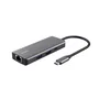 Docking usb tipo-c trust dalyx 2xusb 2xusb tipo-c 1xhdmi 1xrj45 gris