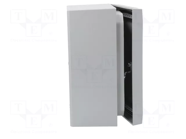 FIBOX ARCA Carcasa de pared de policarbonato gris